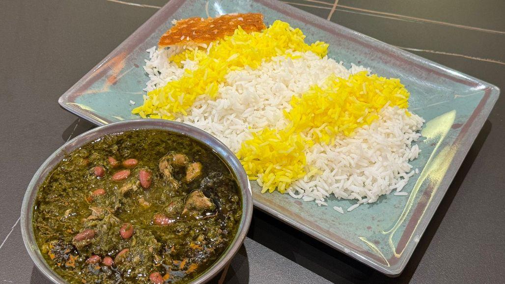 Ghormeh Sabzi Stew (Only Stew) خورشت قرمه سبزی