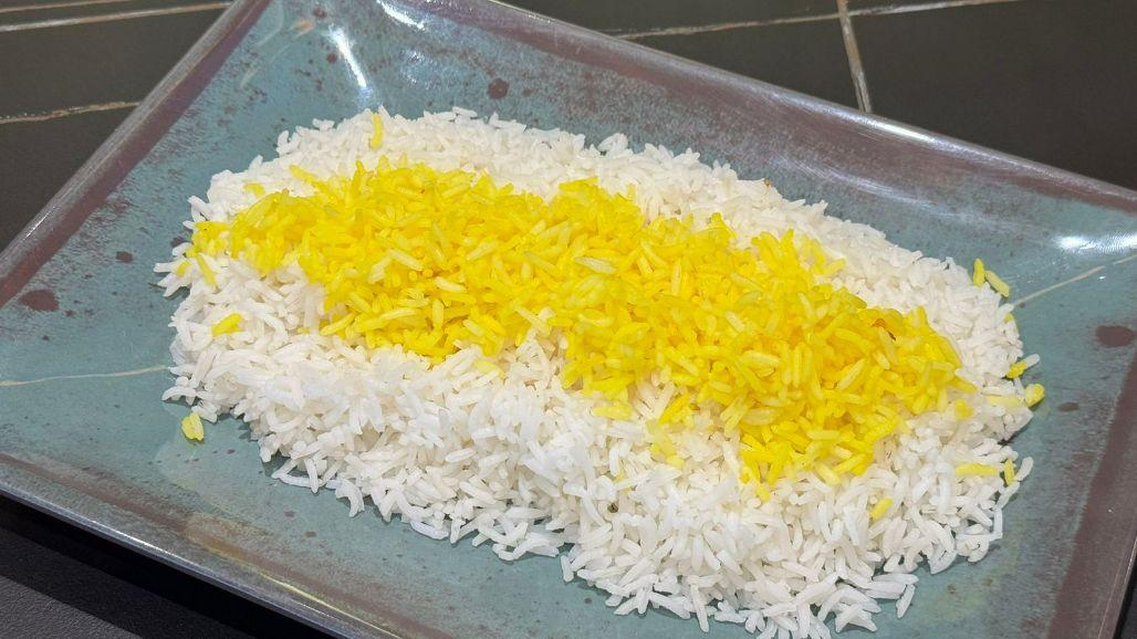 Saffron Rice برنج زعفرانی