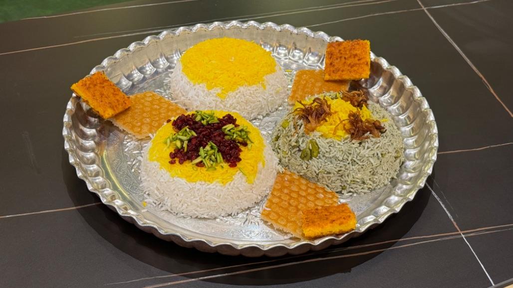 Mix Rice Tray سینی برنج مخلوط