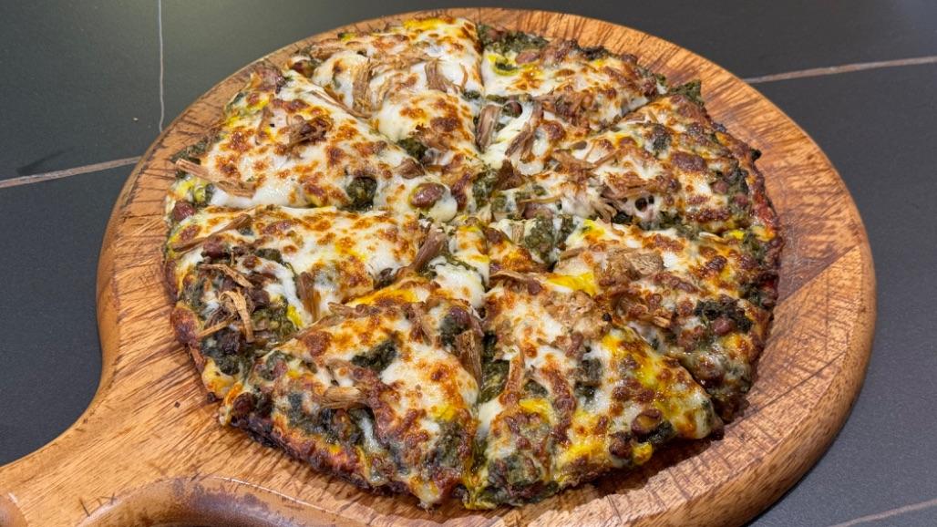 Ghormeh Sabzi Pizza